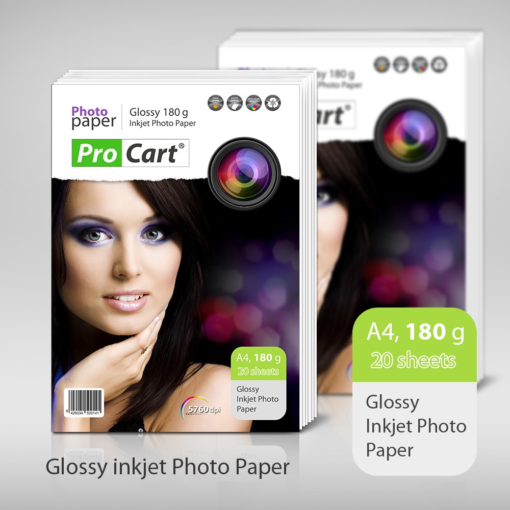 Hartie FOTO A4 Glossy 180gr - imagine 3